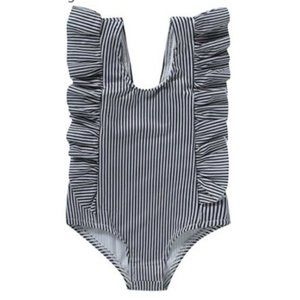 Younger Tree Infant Baby Swimsuit Black and White